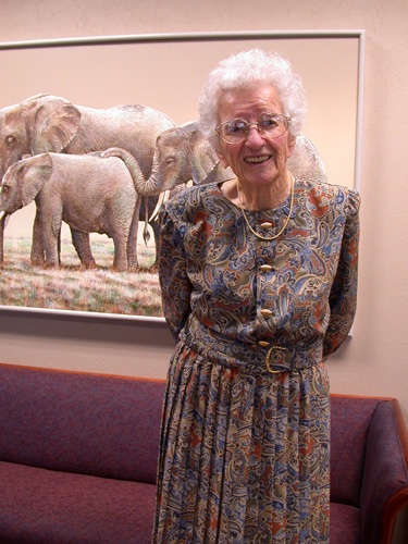 Lois honored by El Paso County Commissioners Court, in 2005, for her service to El Paso.