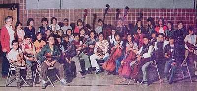 Lois with her El Paso Orchestra